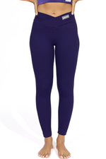 Yahya Ribbed & Seamless Highwaist Crossover Workout Legging