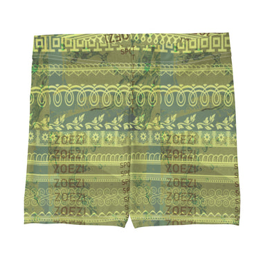 Kijani Print Soft Buttery High Waisted Biker Shorts