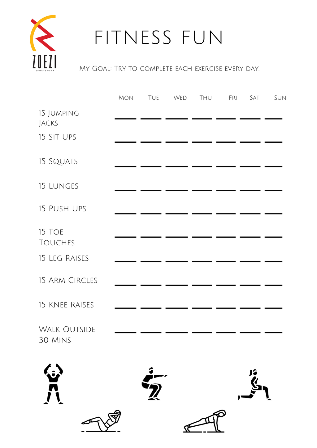 Zoezi Sport Fitness & Wellness Guide
