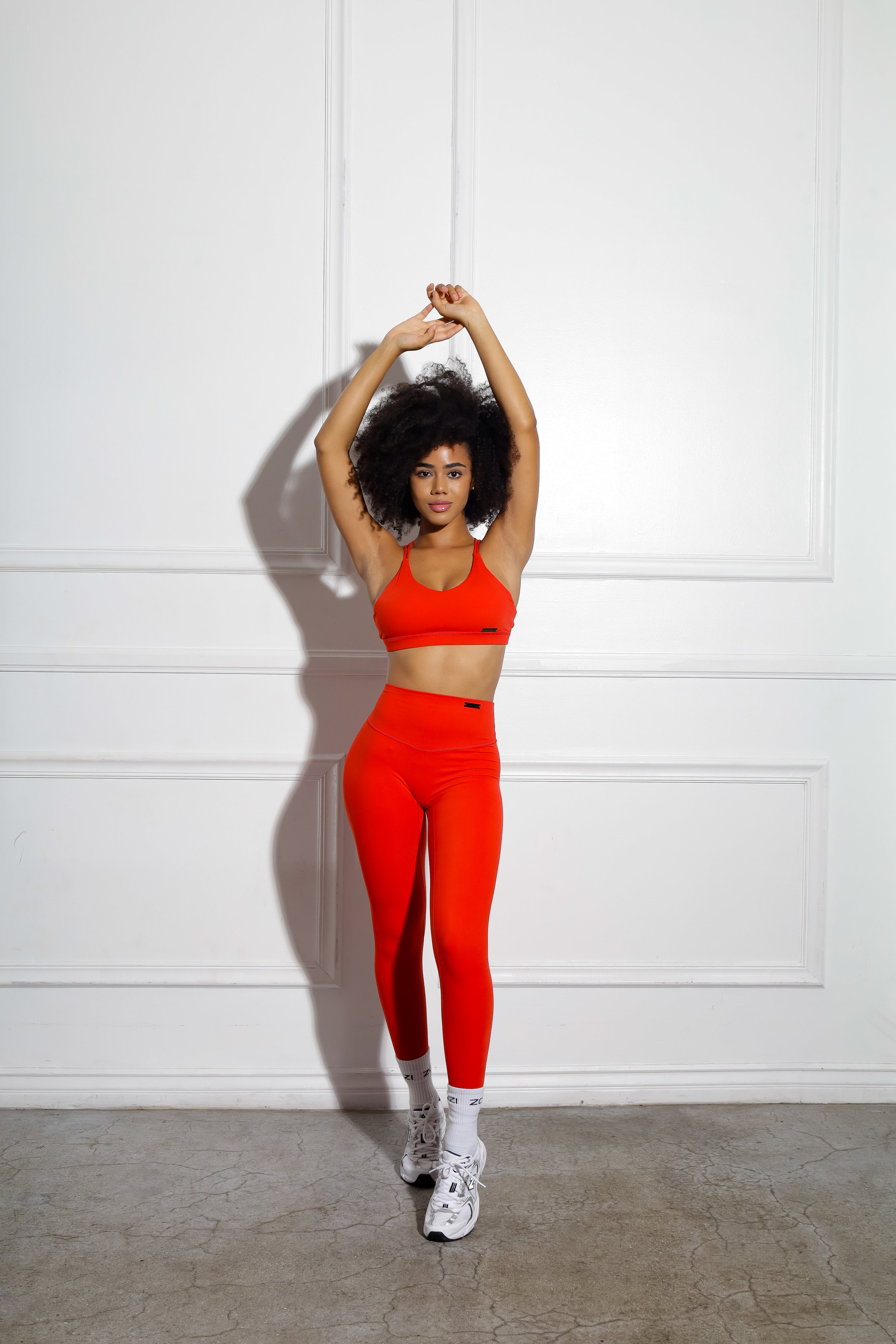 Nyah High Waisted Non-Seamless Workout Sculpt Leggings