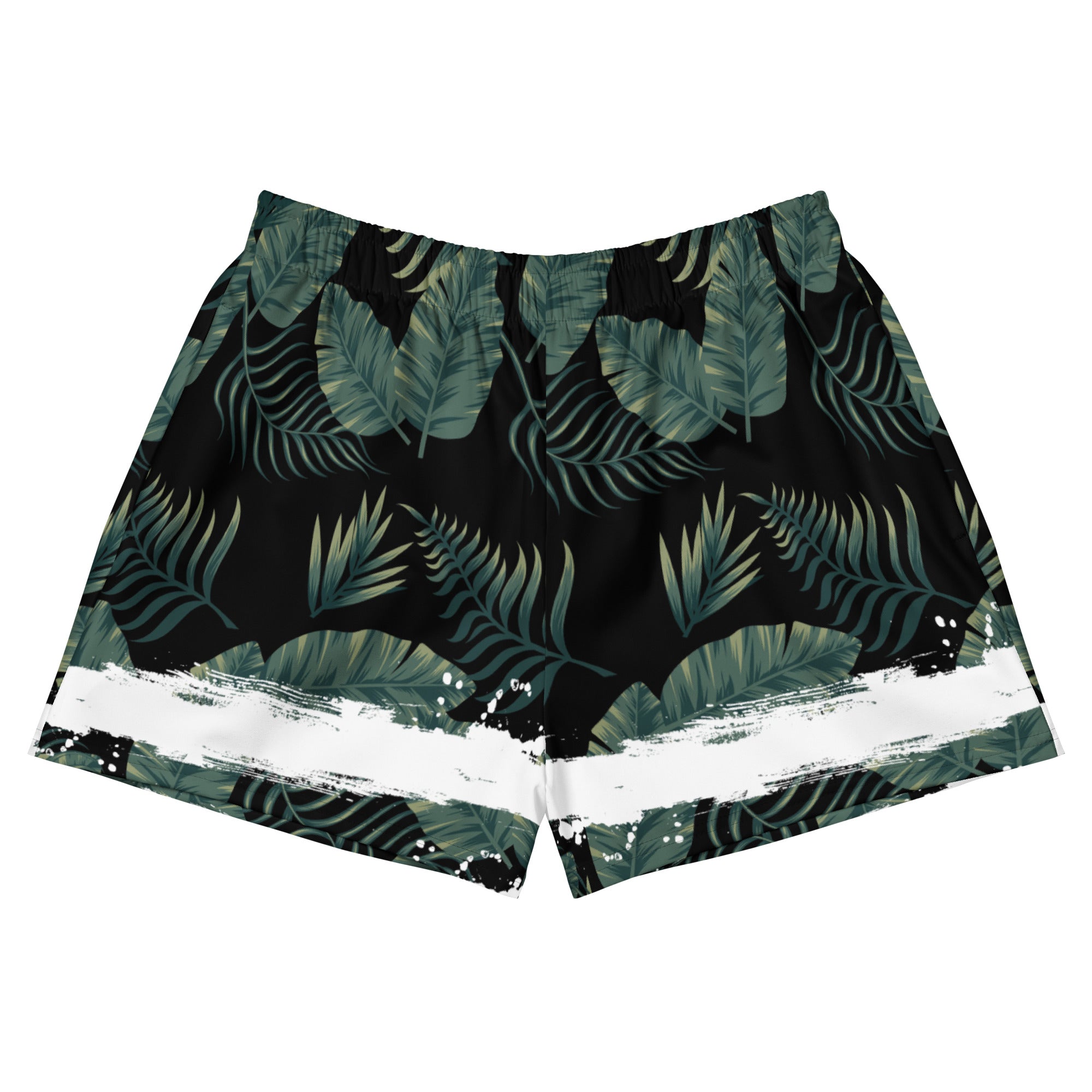 Damaris Palm All-Over Print Athletic Shorts – Zoezi Sport