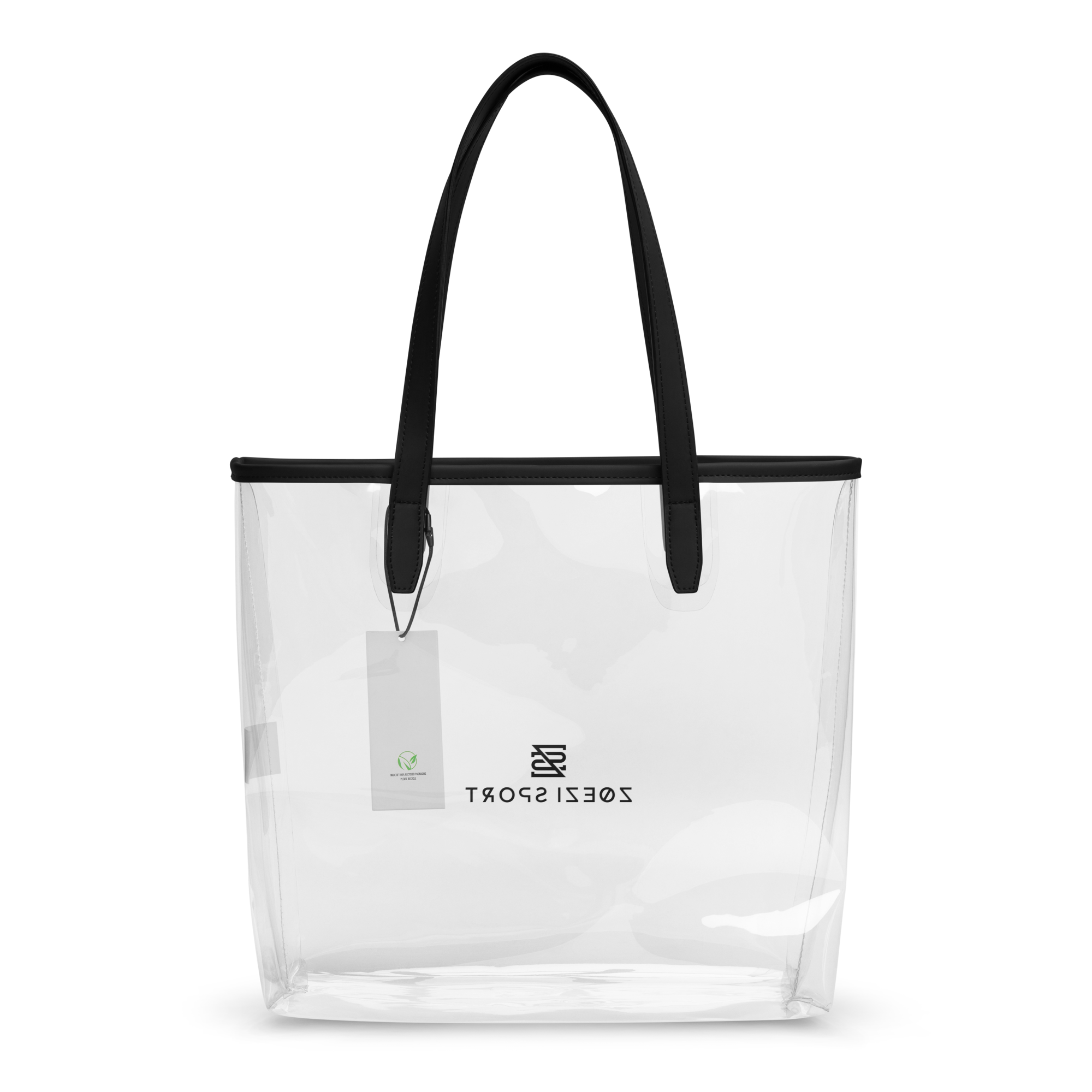 ZS Medallion Logo Clear Tote Bag