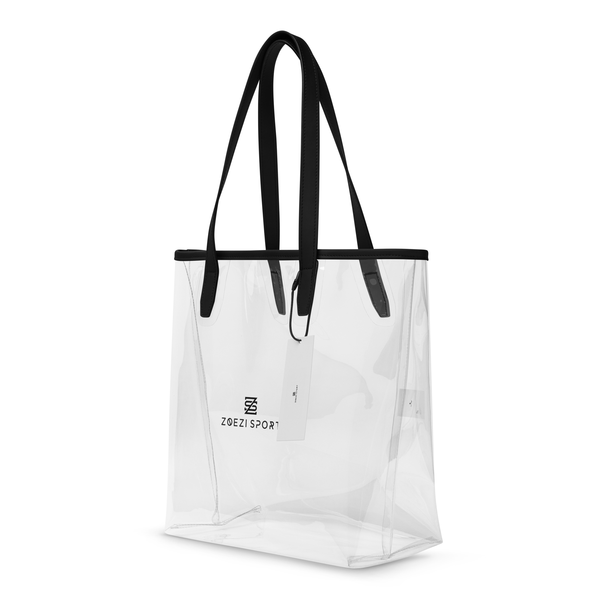 ZS Medallion Logo Clear Tote Bag