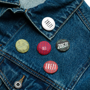 ZOEZI Tribe Pin Buttons.