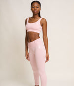 Malaika Ribbed Seamless Legging in Pink