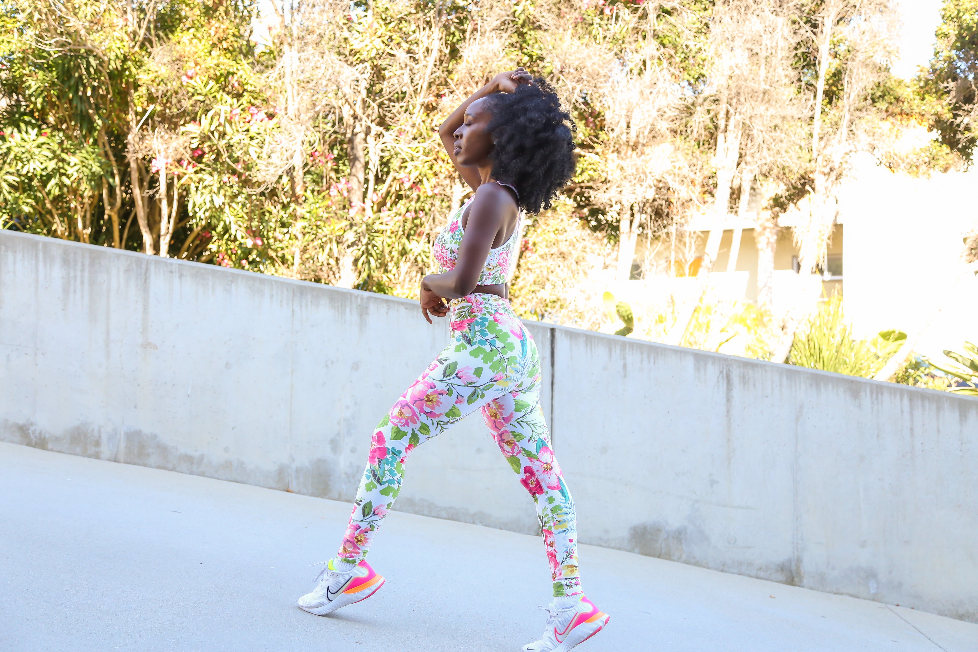 Maua Print Buttery Soft High Waisted Workout Leggings
