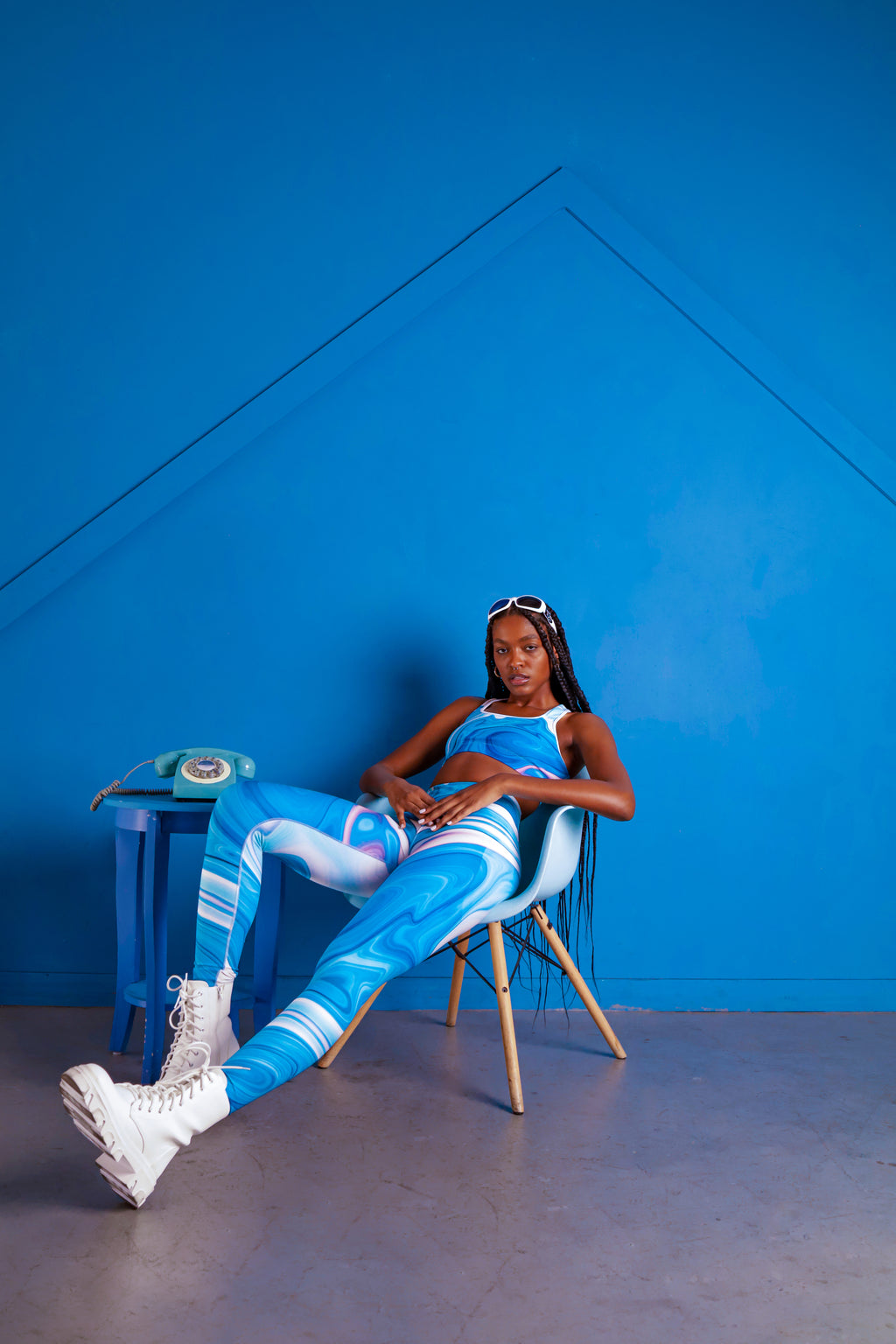 Imani MaruMaru Print Buttery Soft High Waisted Workout Leggings