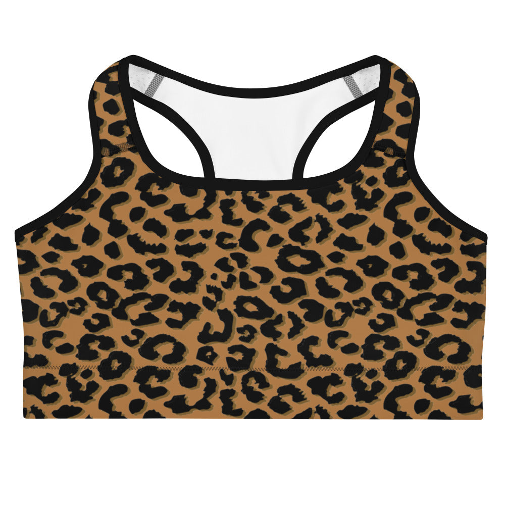 Zimisa, Leopard Print Wireless T-shirt Bra