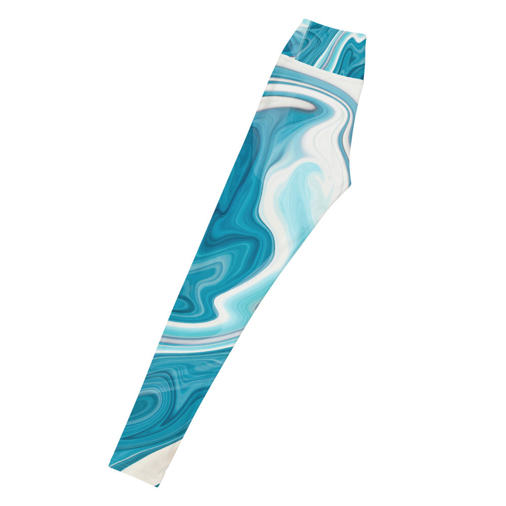 Imani MaruMaru Print Buttery Soft High Waisted Workout Leggings