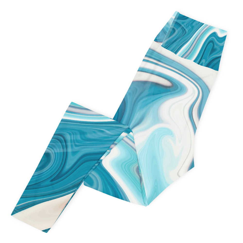 Imani MaruMaru Print Buttery Soft High Waisted Workout Leggings